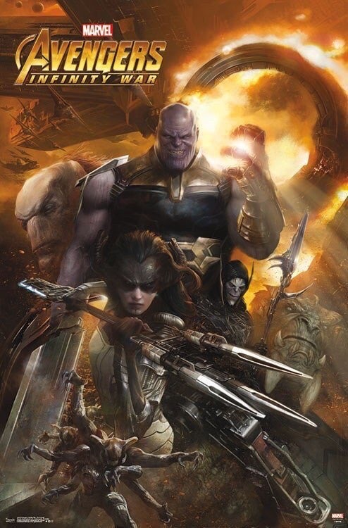 The Avengers: Infinity War Thanos and Black Order