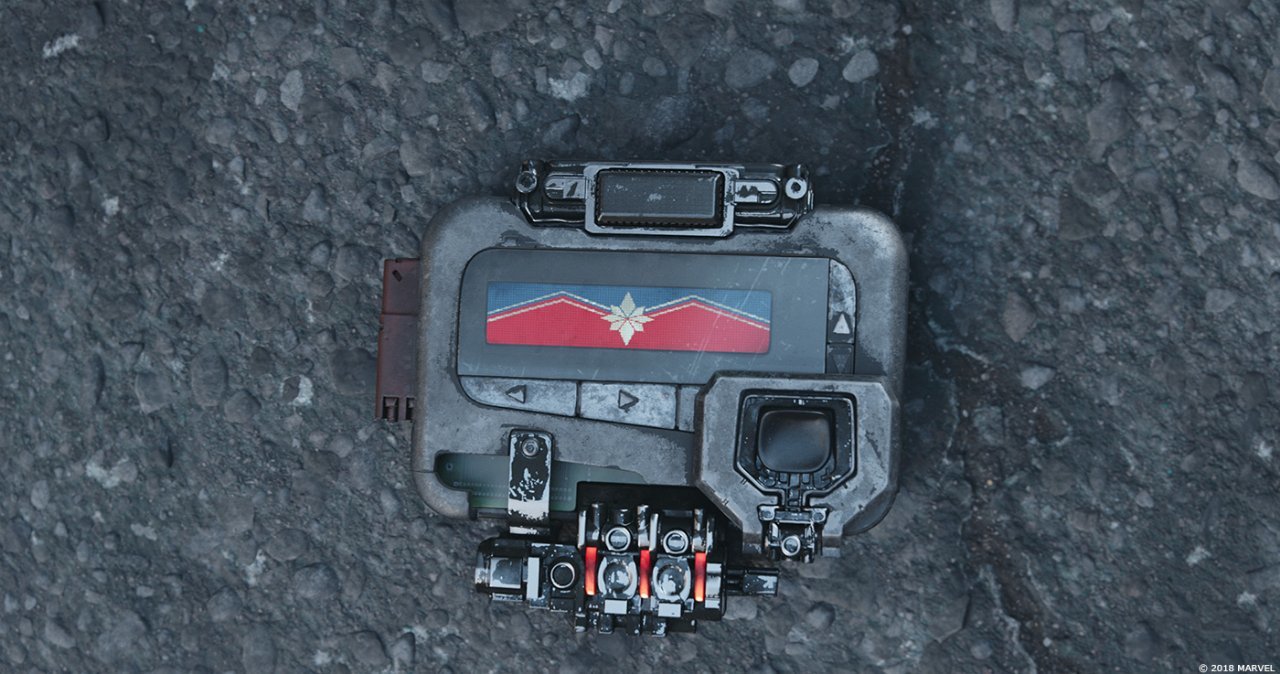 Captain Marvel pager