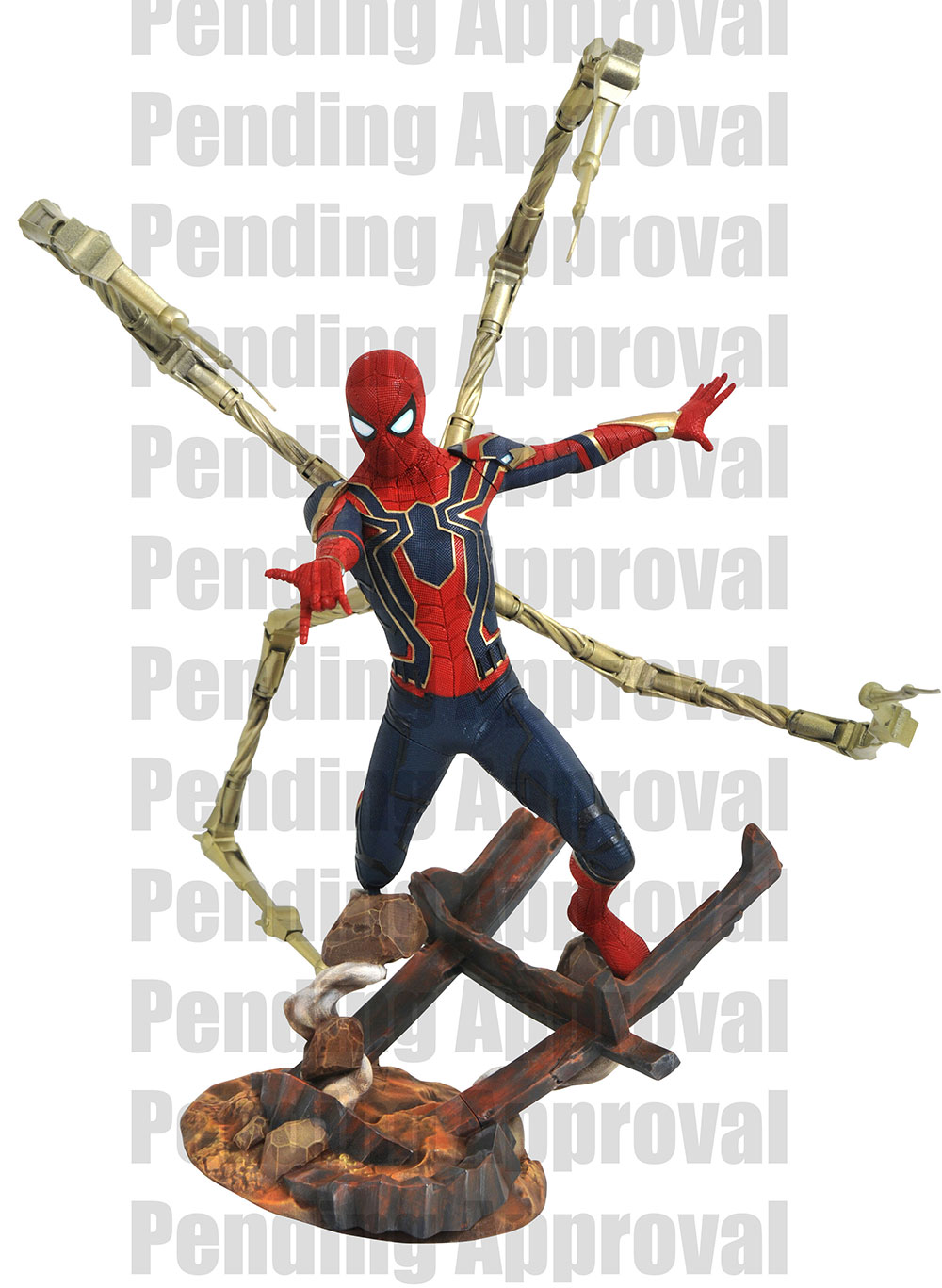 iron spider suit action figure