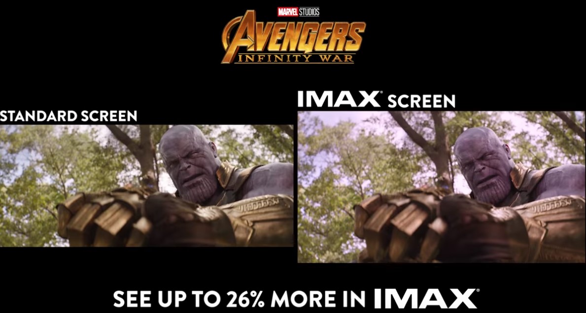 The Avengers: Infinity War IMAX