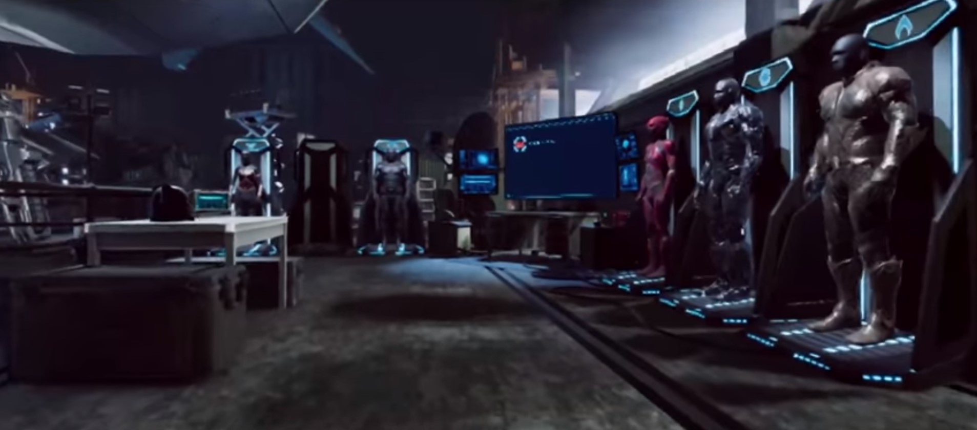 justice league vr batcave