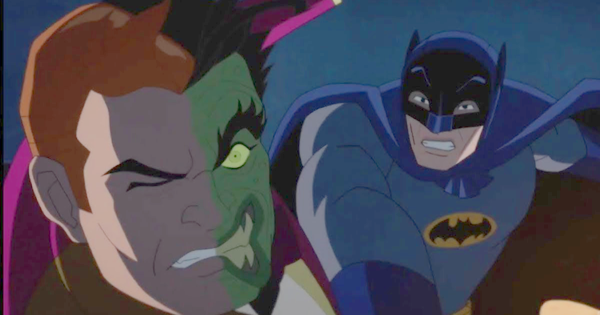 batman vs two face trailer Batman vs. Two-Face Trailer: Adam West & William Shatner