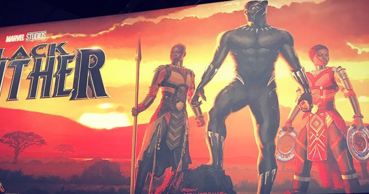 black panther banner poster