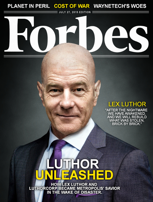 Bryan Cranston Lex Luthor