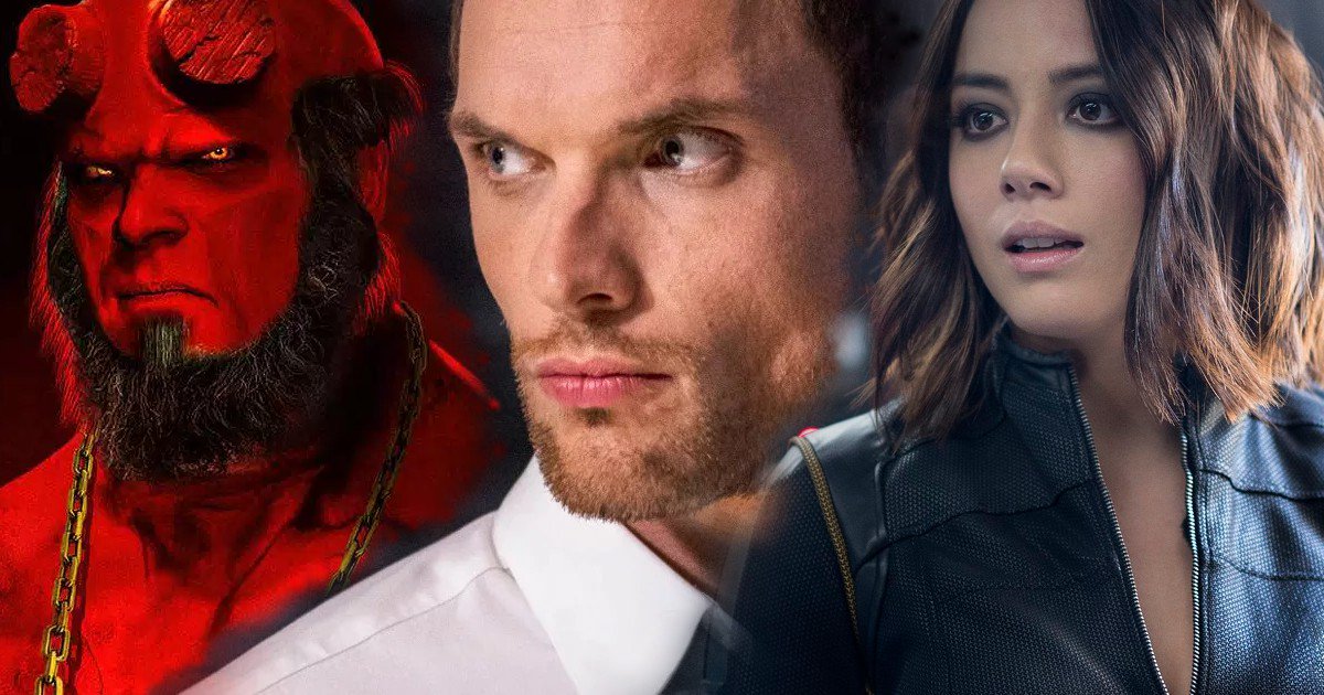 chloe bennet ed skrein hellboy