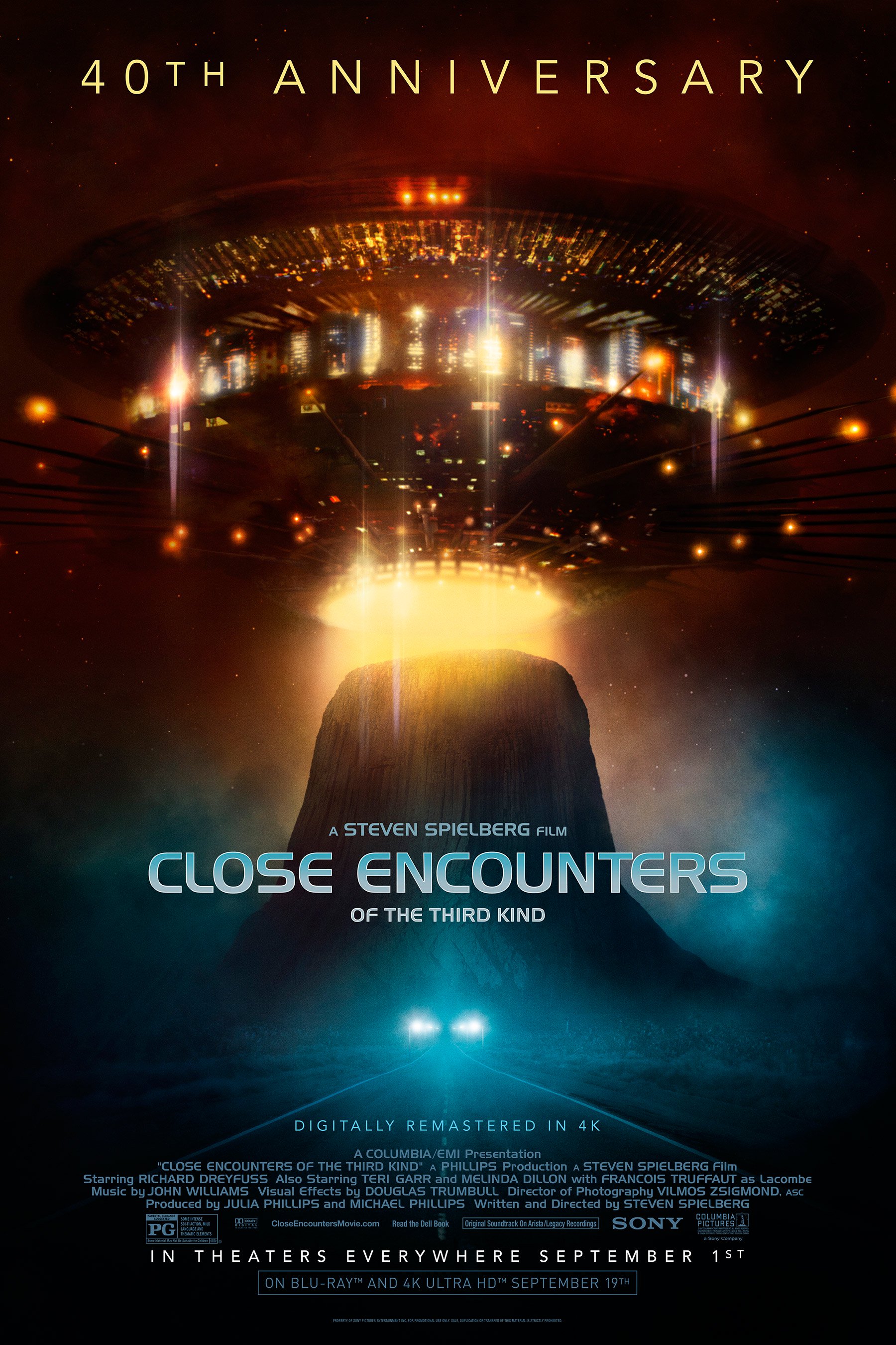 close encounters 40th anniversary Close Encounters 40th Anniversary Trailer & Poster