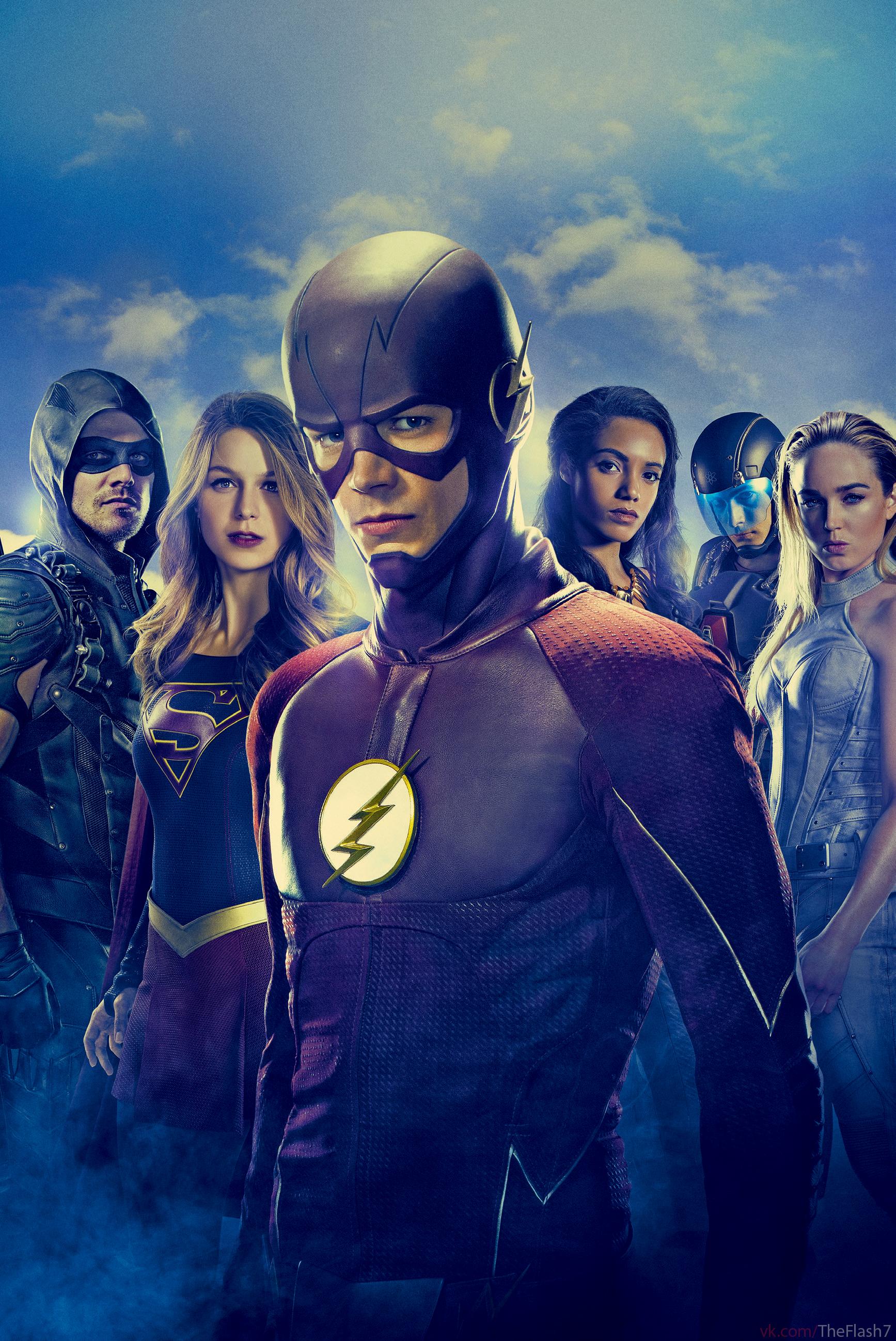 cw flash arrow supergirl legends 2017