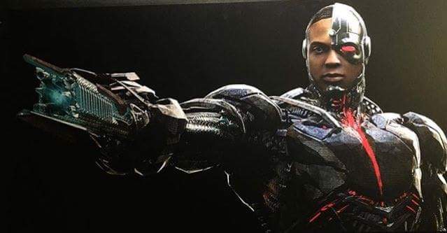 Justice League Cyborg concept art