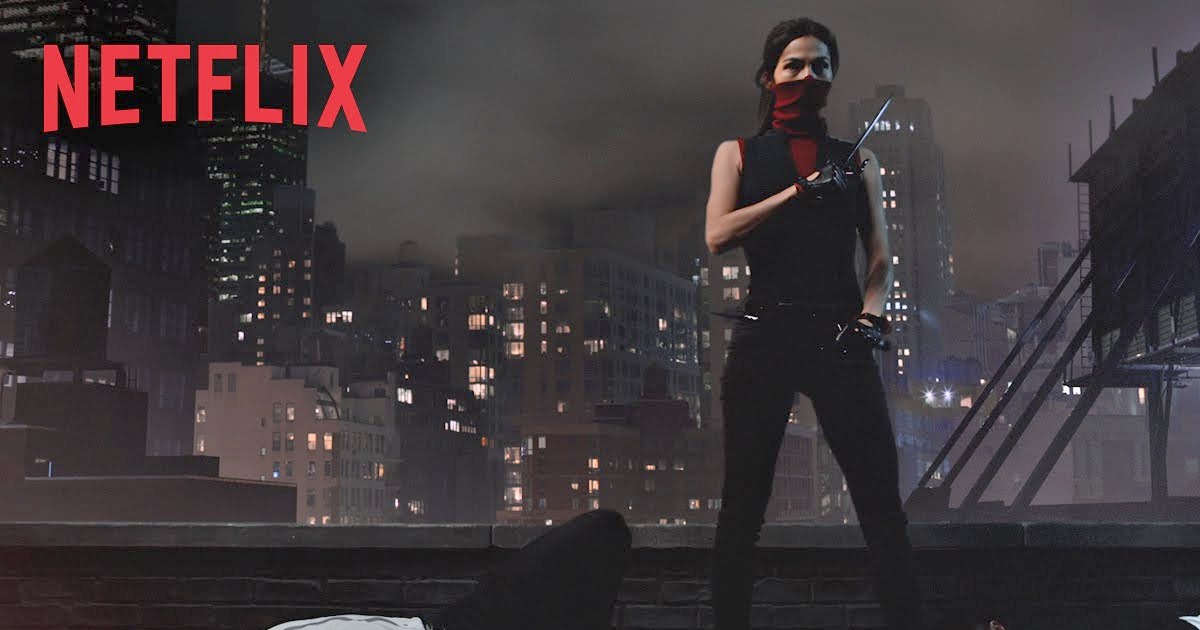 elektra in daredevil series