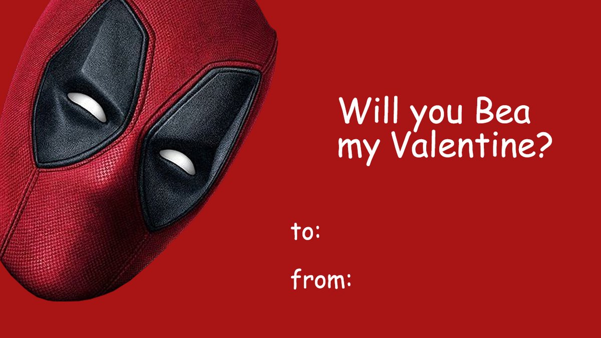 Deadpool 2 Valentine's Day