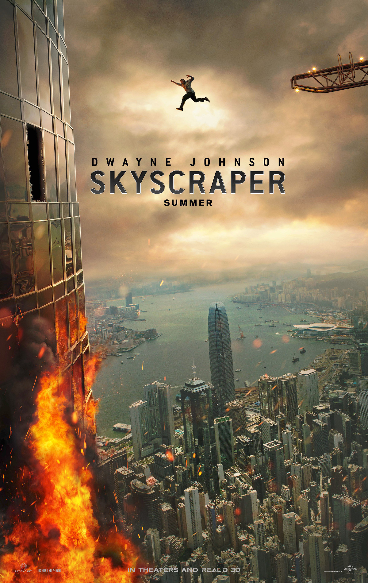 Dwayne Johnson Skyscraper