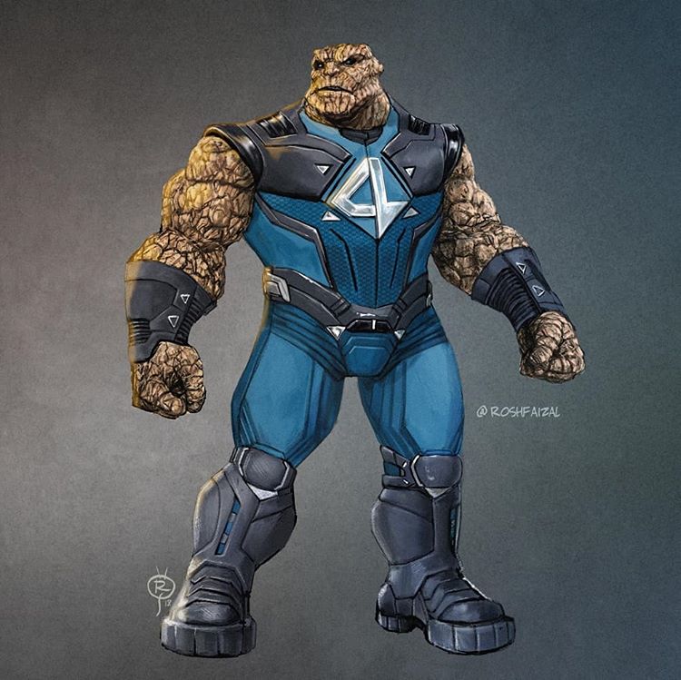 Fantastic Four concept art fan made