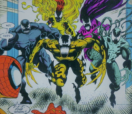 Five Venom Symbiotes