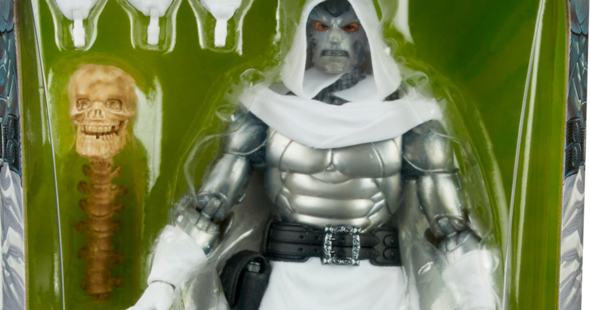 Marvel Legends Super Villain's Dr Doom Figure Collectible in stock