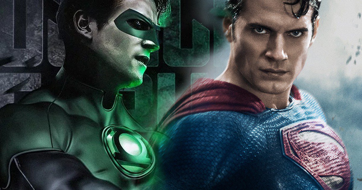 henry cavill superman green lantern justice league