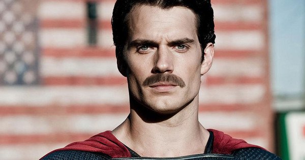 henry cavill superman mustache