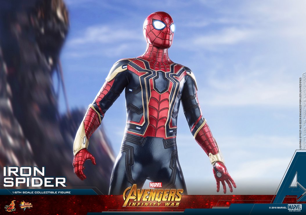 iron spider infinity war toy