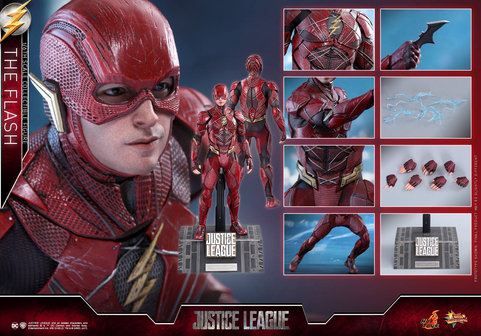 Justice League The Flash Hot Toys