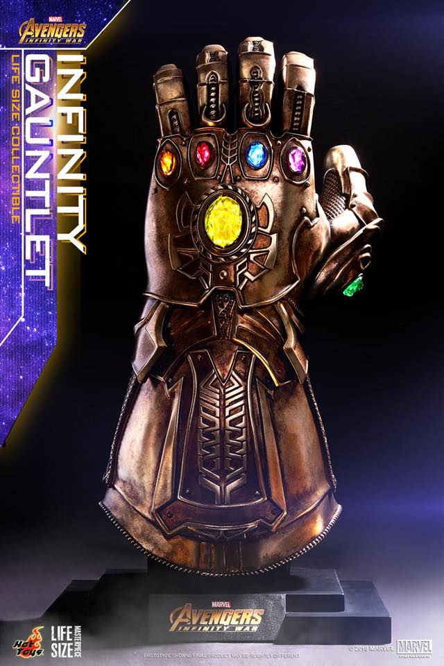 Avengers: Infinity War Infinity Gauntlet Hot Toys