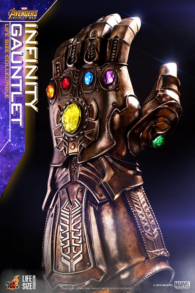 Avengers: Infinity War Infinity Gauntlet Hot Toys