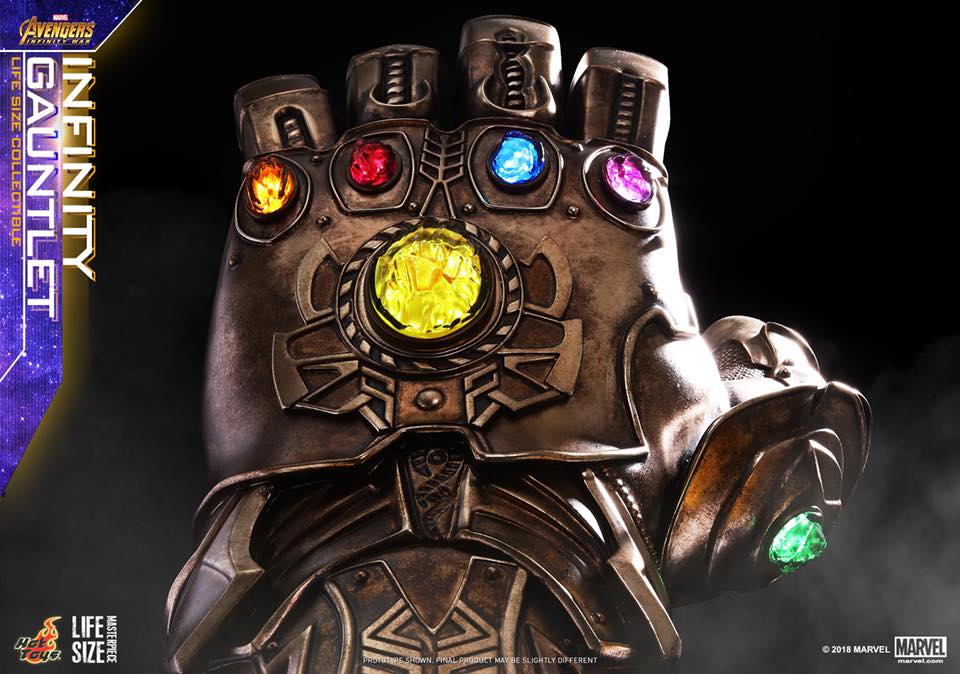 Avengers: Infinity War Infinity Gauntlet Hot Toys