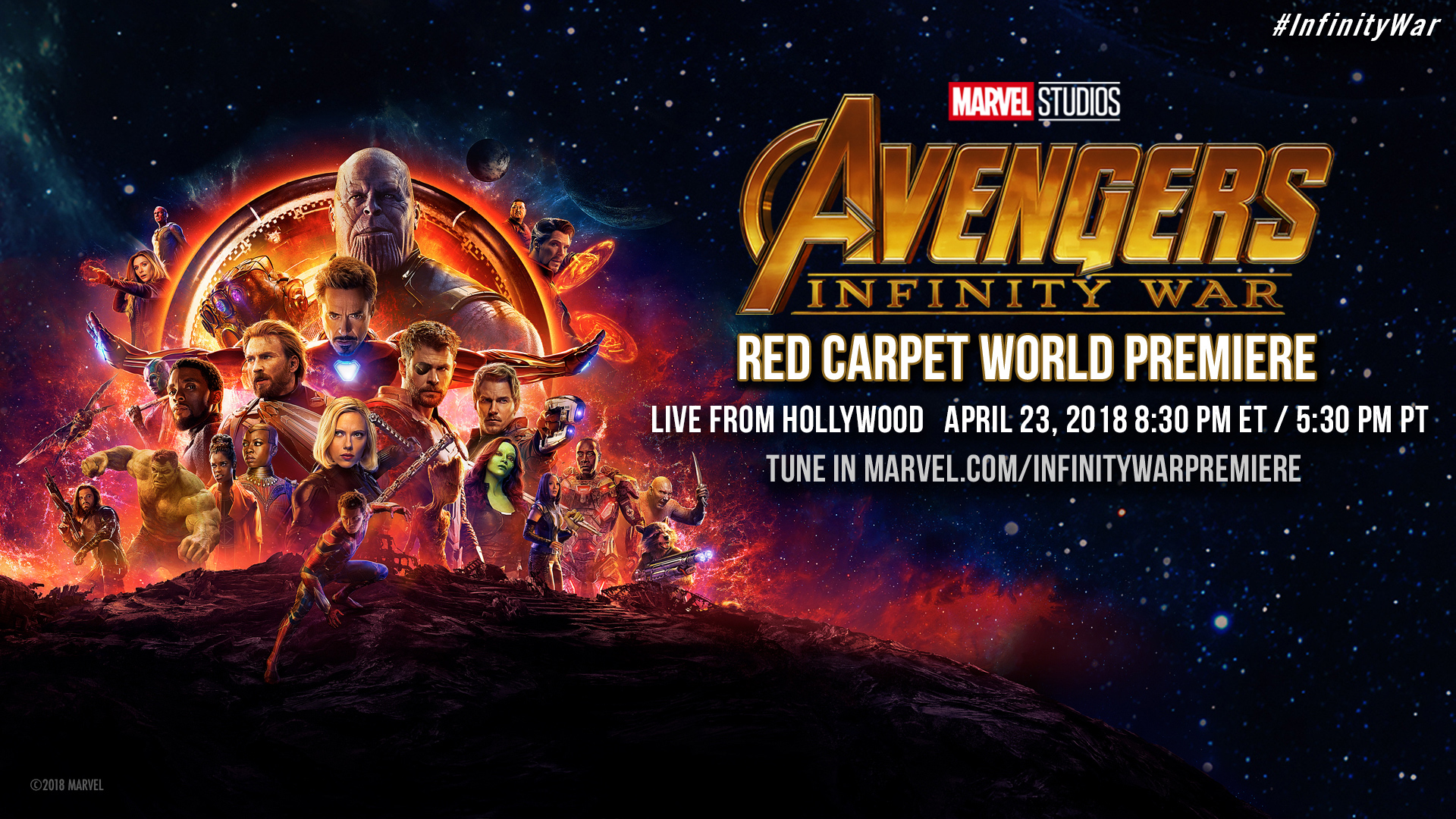 Infinity War Red Carpet Premiere