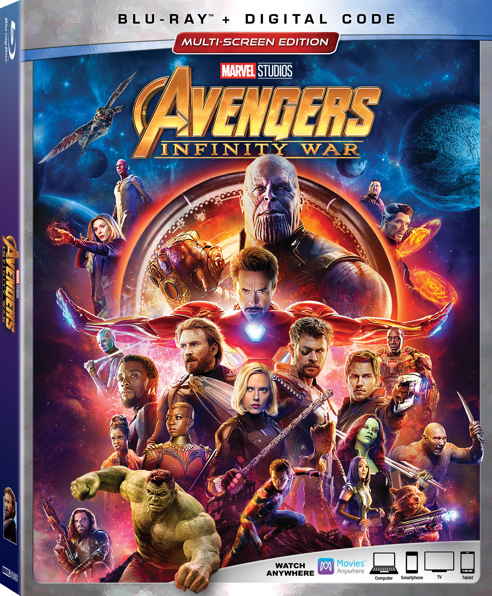 Infinity War Blu-Ray