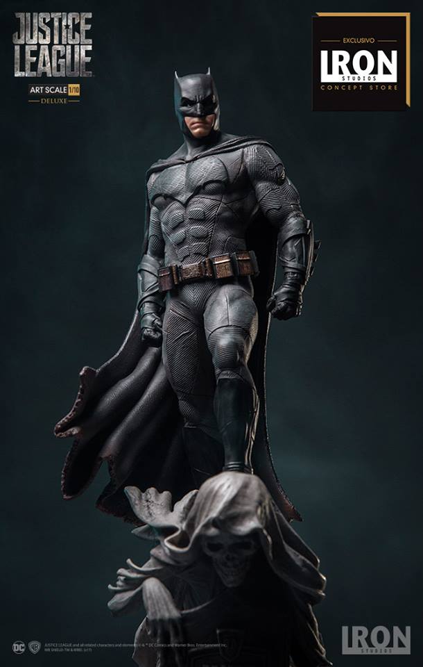 Dc Justice League ben Affleck as Batman Art Scale 1:10 Iron Studios Limited 