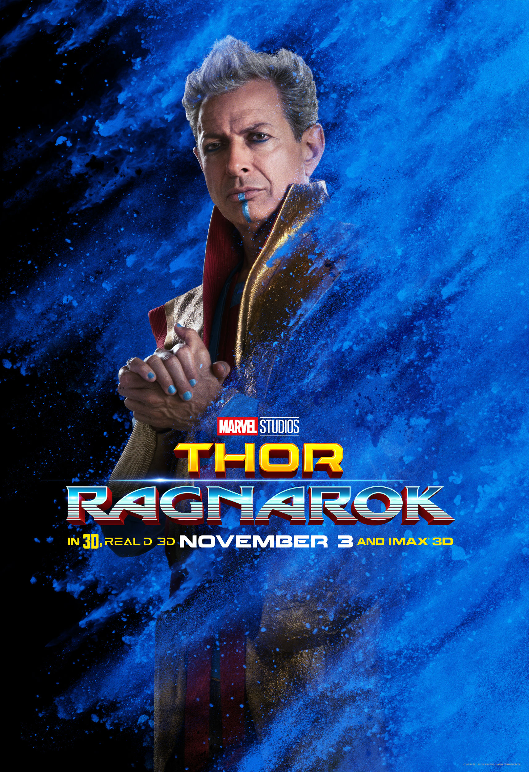 jeff goldblum thor ragnarok poster