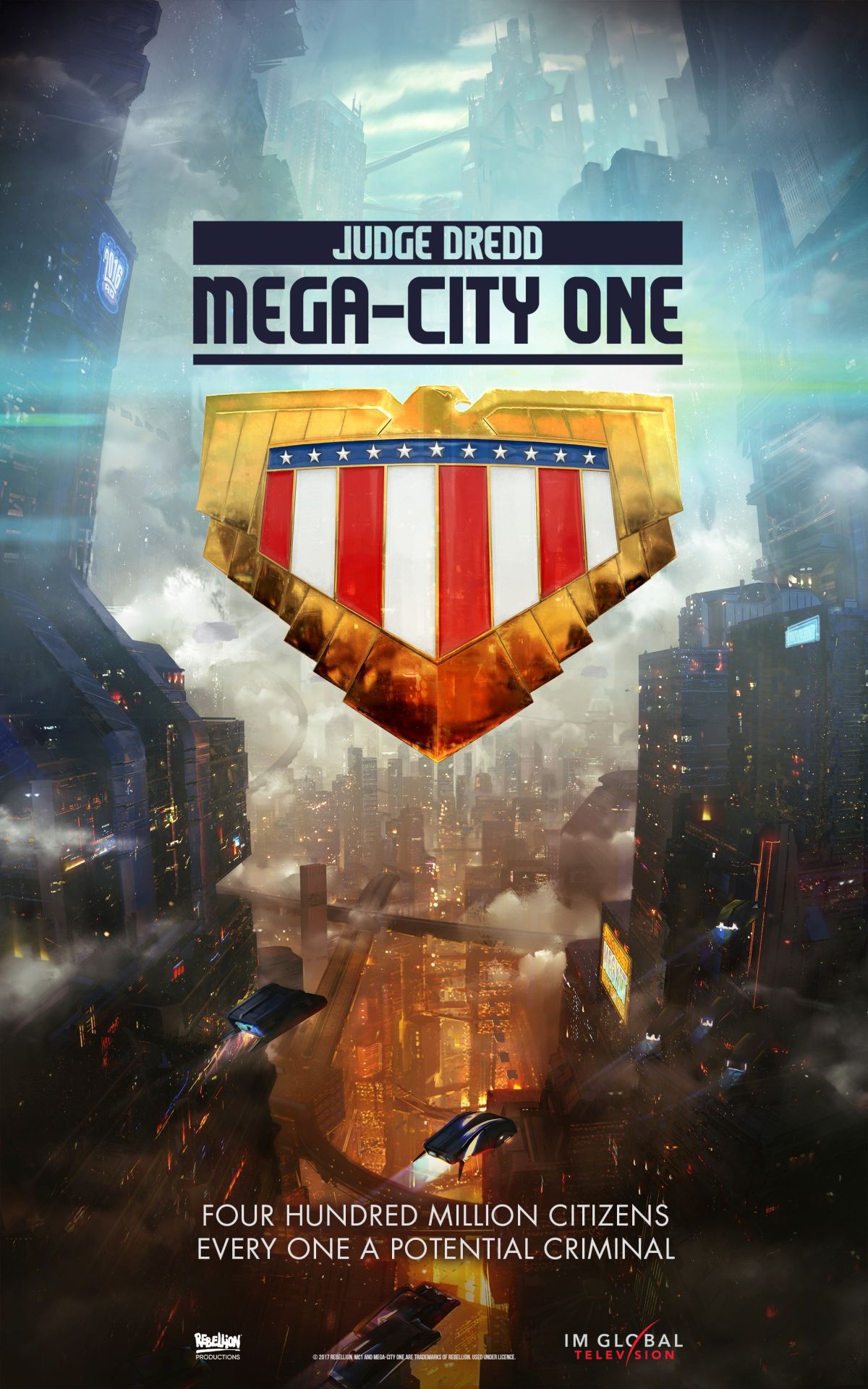 judge dredd mega city 1 poster