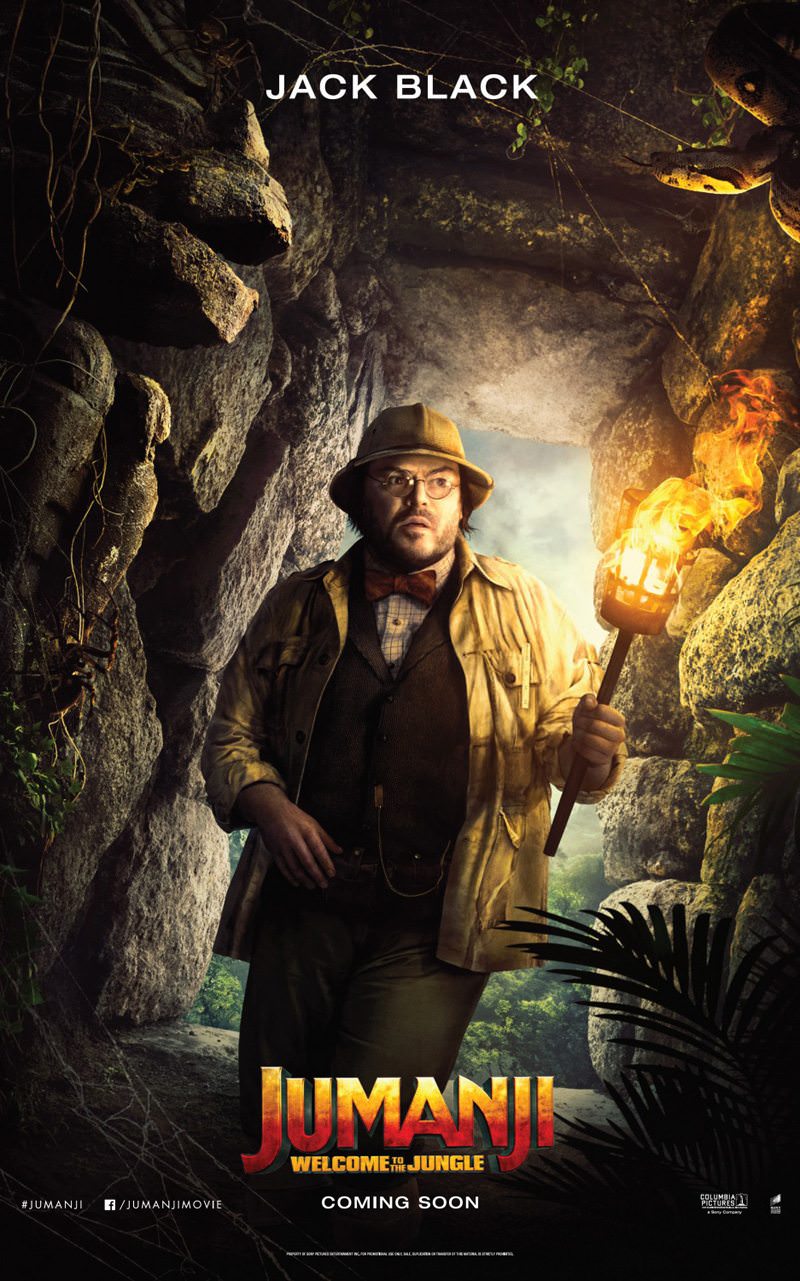 Jumanji Character Posters