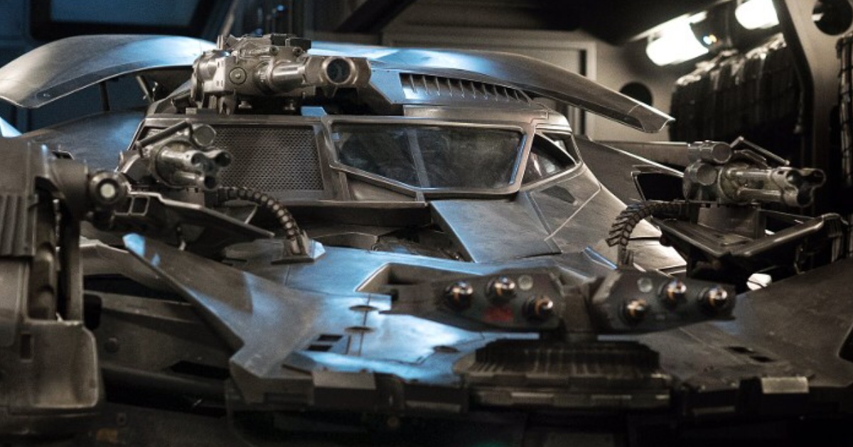justice league batmobile Justice League: New Batmobile Image Revealed By Zack Snyder