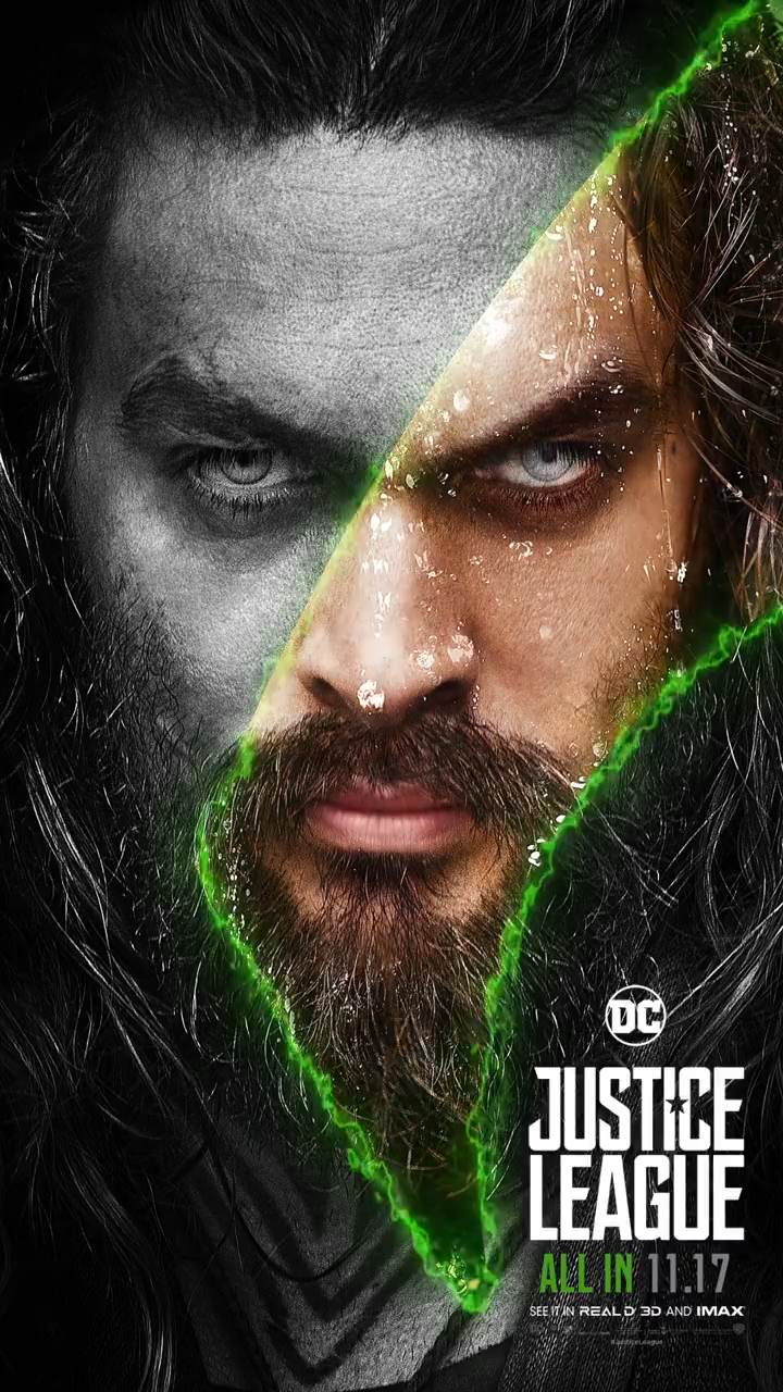 Jason Momoa Aquaman poster