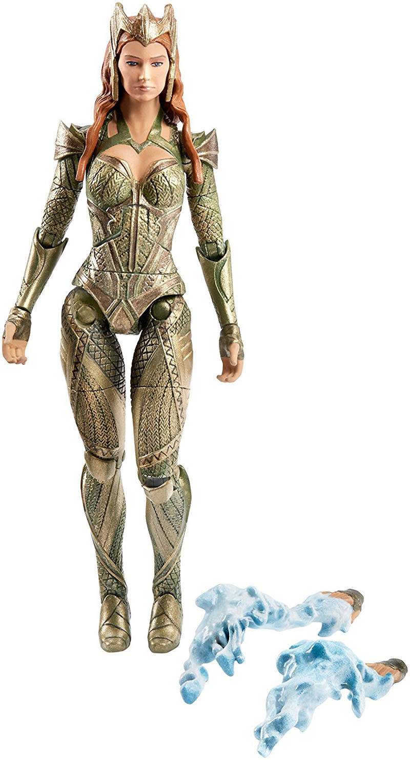 First Look At Amber Heard Mera Justice League Figure Cosmic Book News