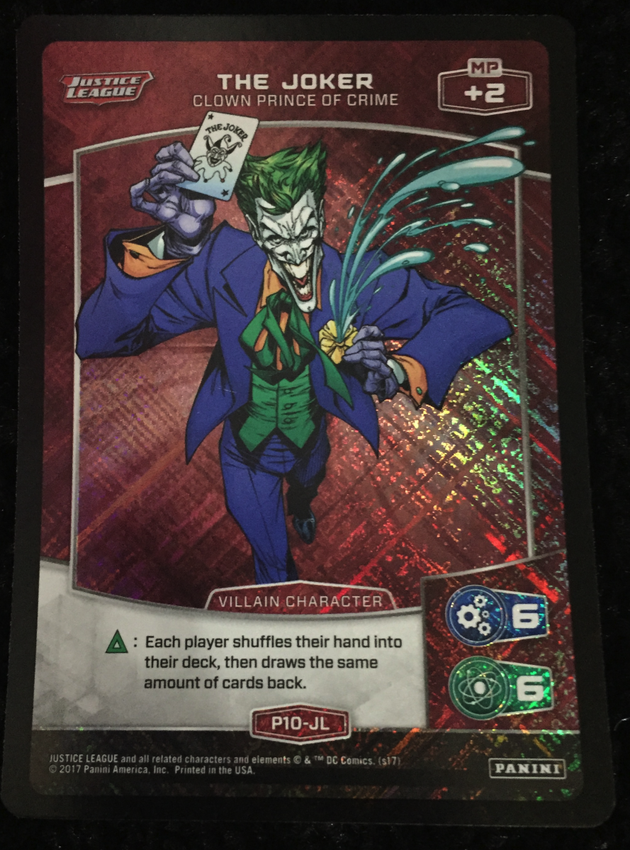 justice league metax panini games joker