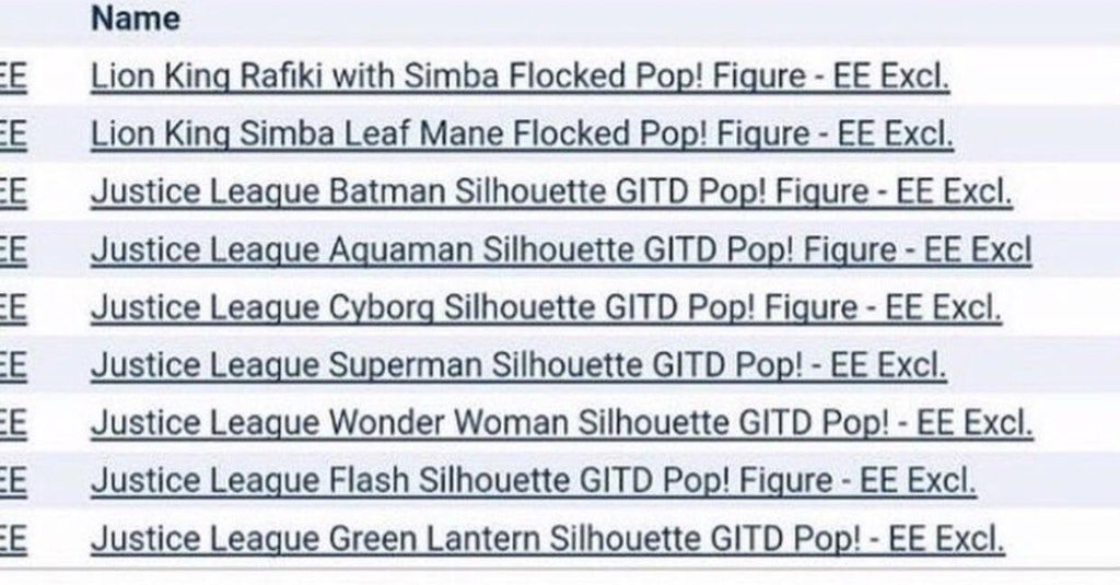 justice league silhouette gitd funko pop