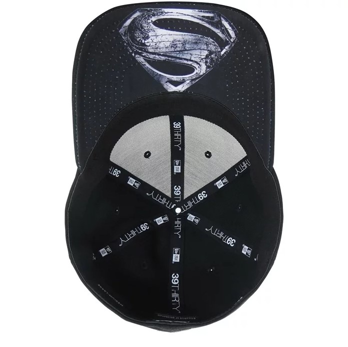 superman black armor hat