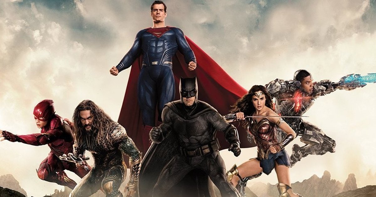 justice league superman promo poster