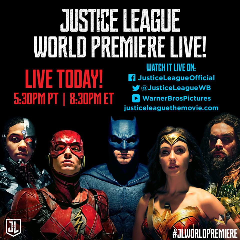 Justice League World Premiere