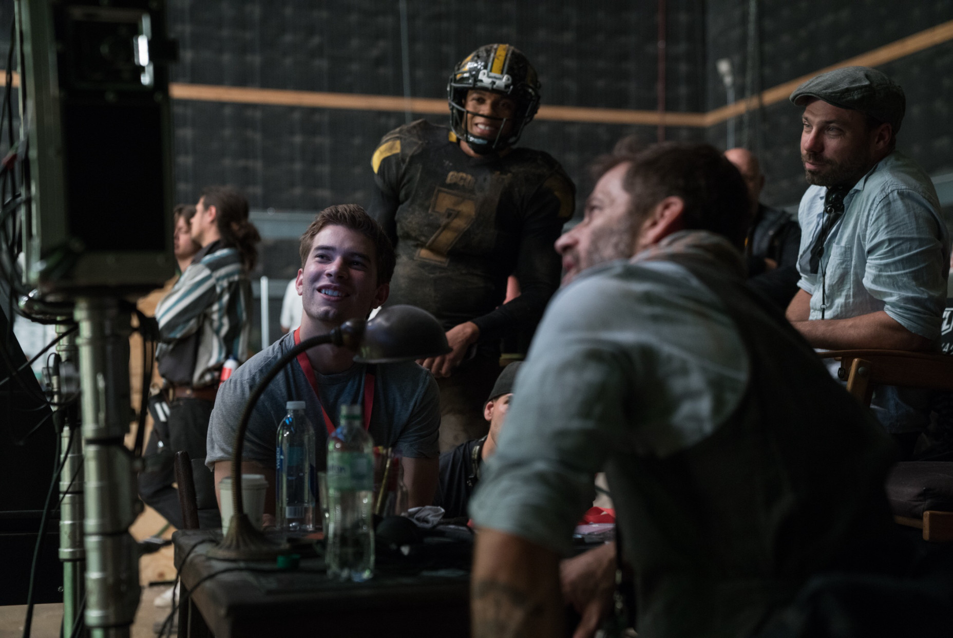 Justice League Zack Snyder Ray Fisher BTS Image