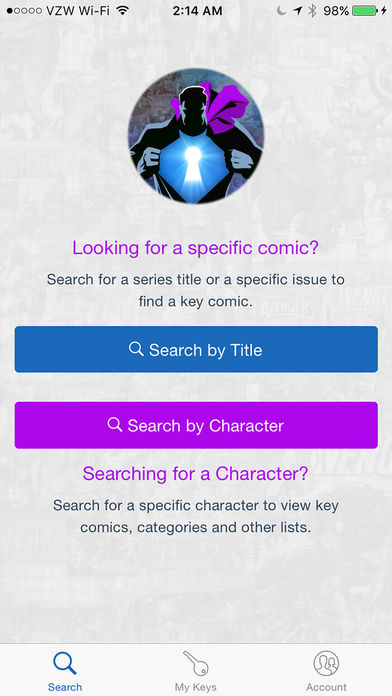 Key Collector Comics App