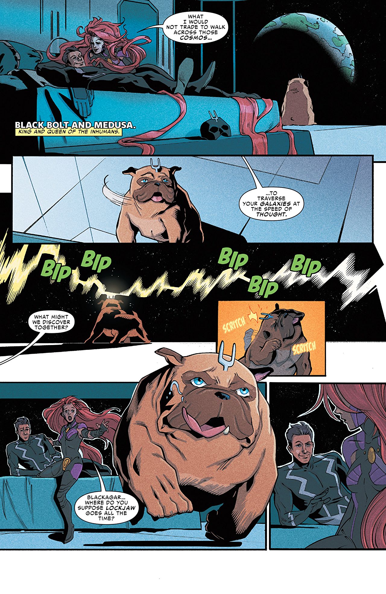 Lockjaw Marvel Comics