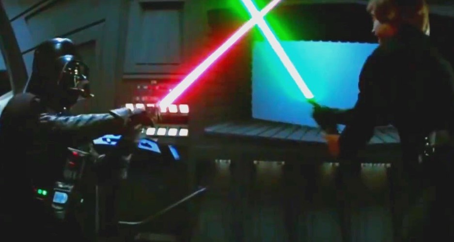 Star Wars Luke vs Vader