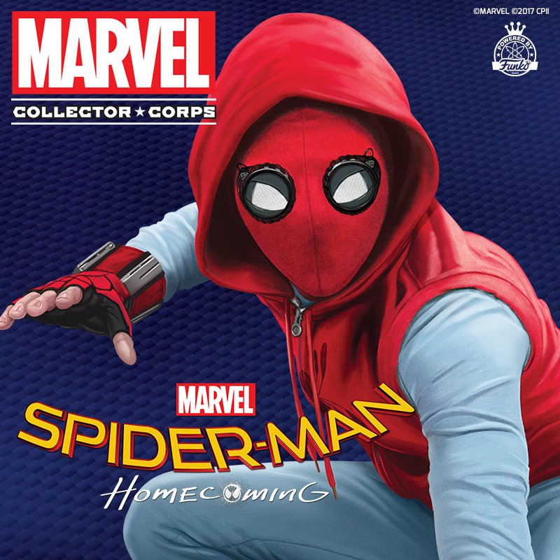 marvel collector corps spider man homecoming
