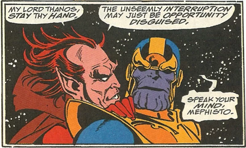 mephisto infinity gauntlet Avengers: Infinity War: Mephisto Or Black Order May Have Been Cast