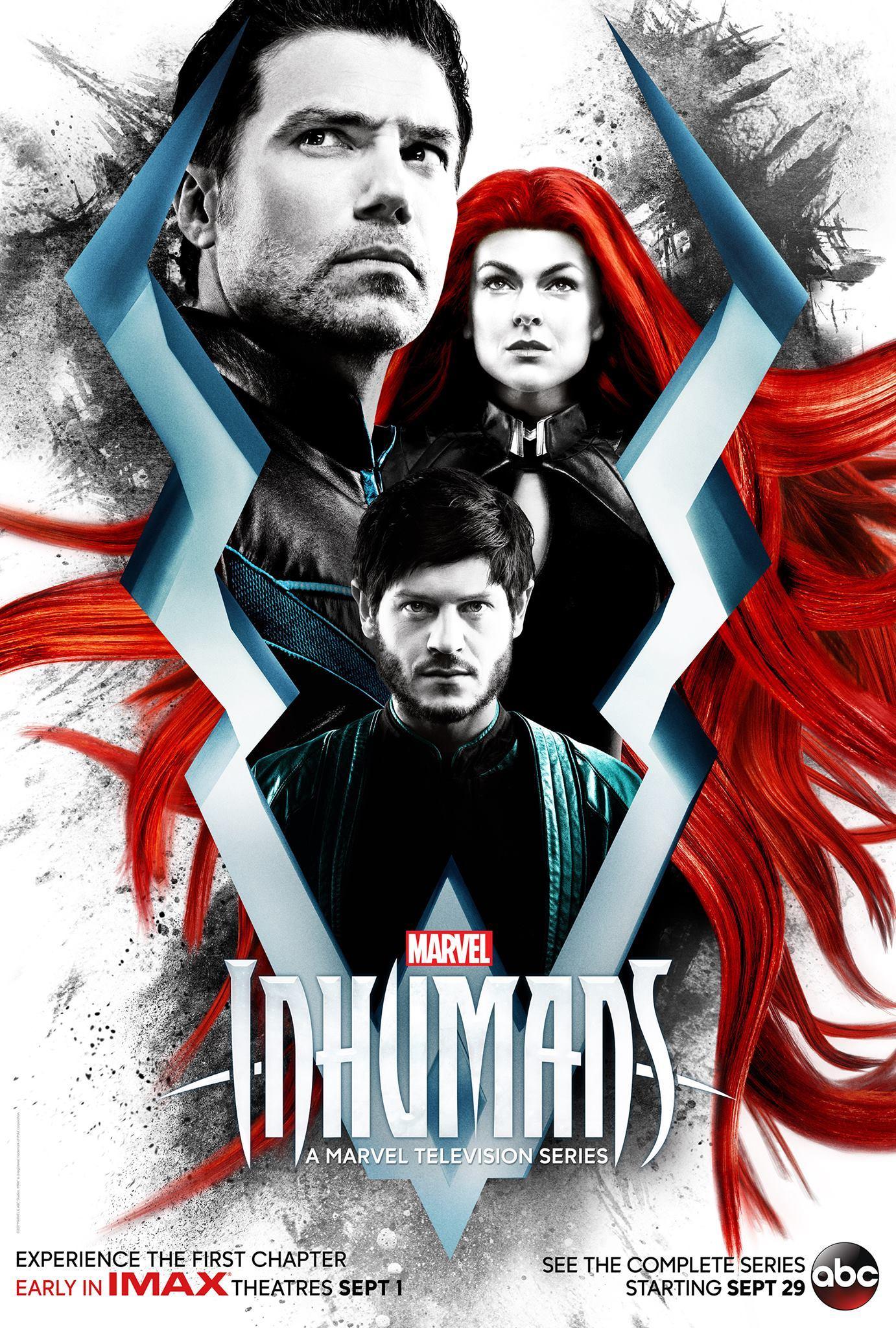 new inhumans poster premeire date
