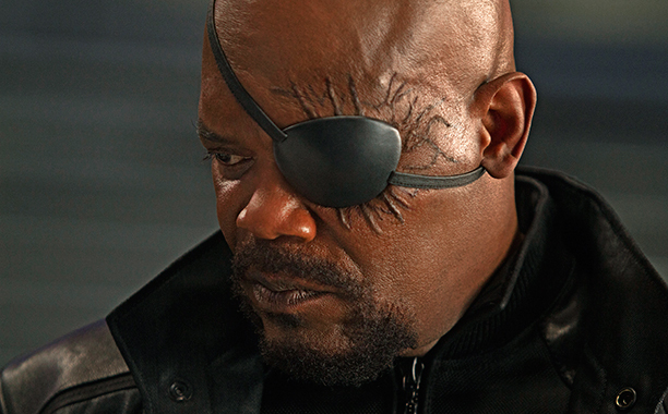 Samuel L Jackson Nick Fury Eye patch