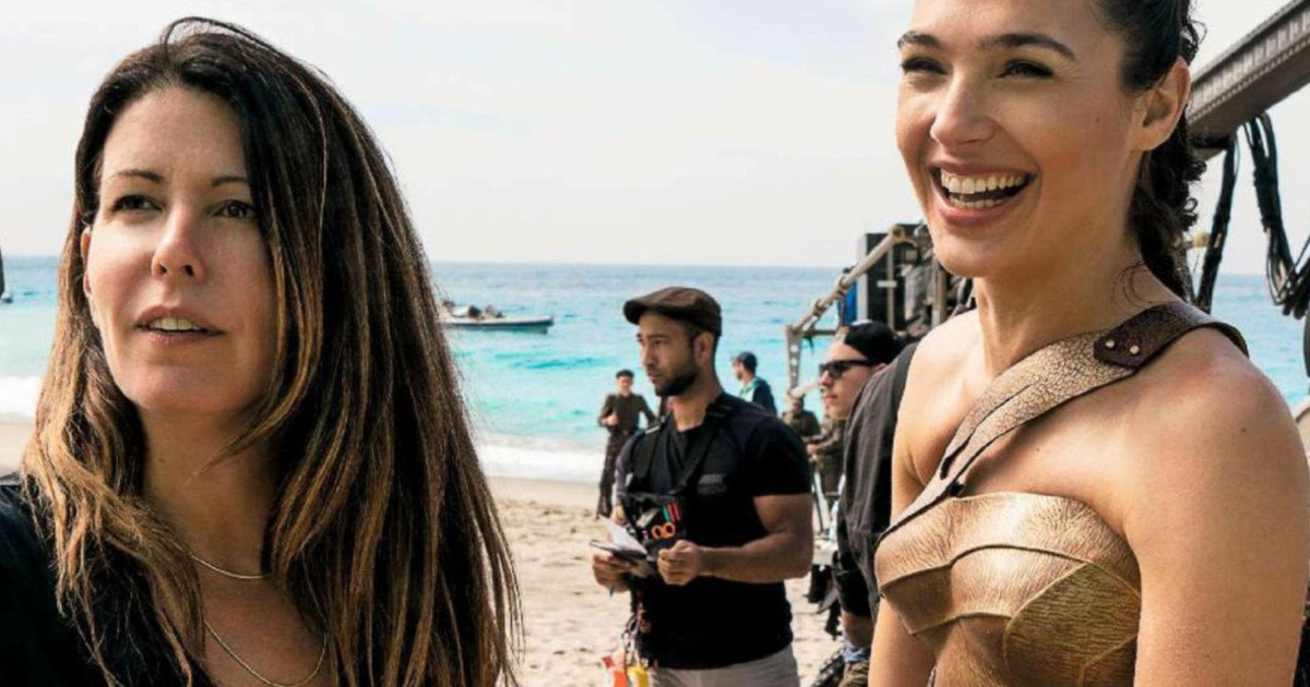 Patty Jenkins and Gal Gadot Wonder Woman