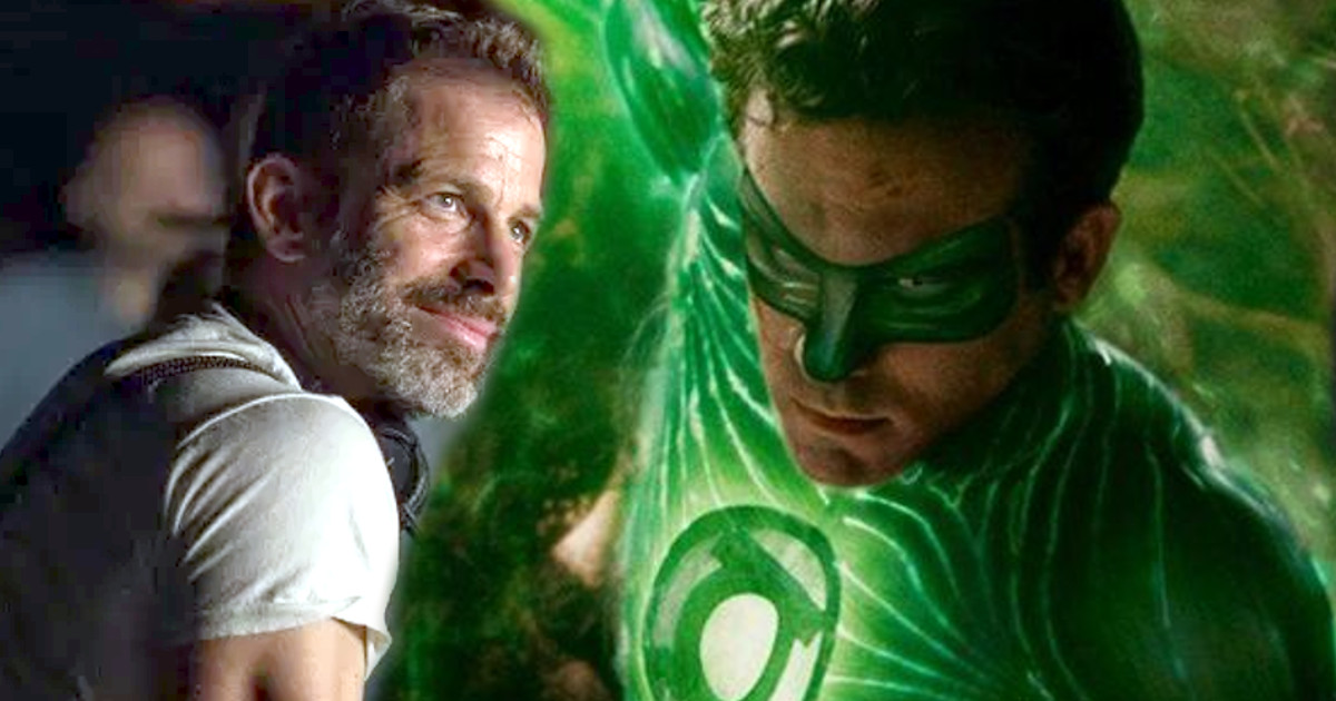 Liga da Justiça de Zack Snyder Cut; Ryan Reynolds; Lanterna Verde
