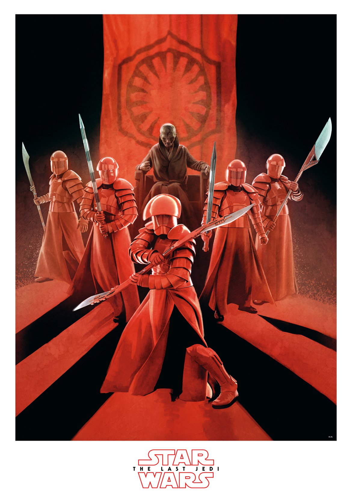 snoke praetorian guard poster